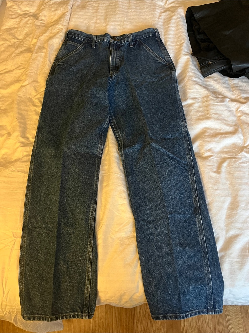 Carhartt Classic Men's Dark Blue Straight-Leg Jeans